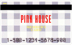 PINK　HOUSE　MEMBERS　CARD